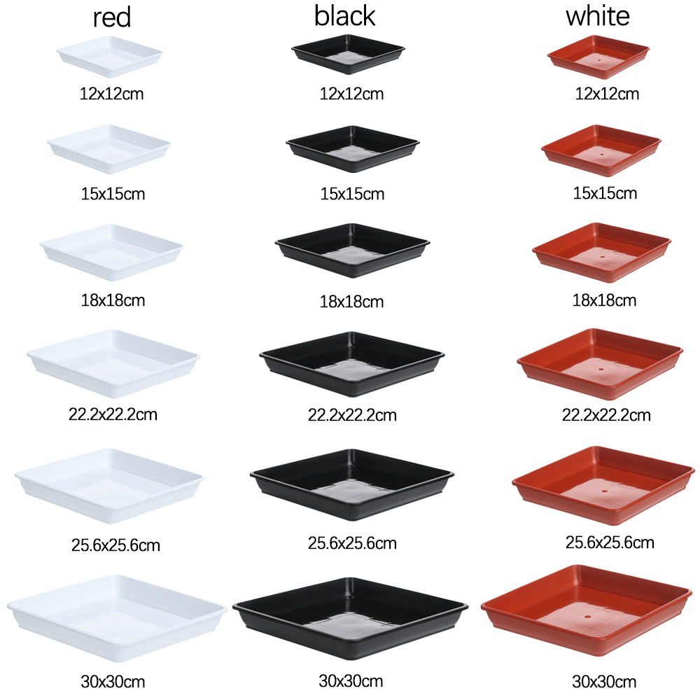 Drip Tray Saucer - 1 unidad de maceta de plástico