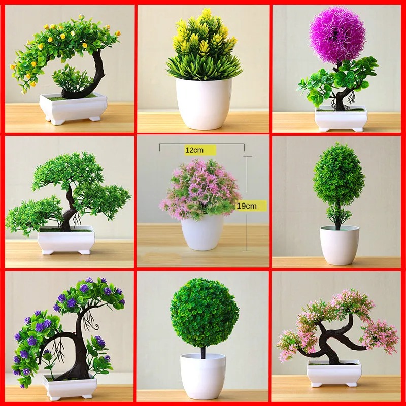 Bonsai Garden Zen - Planta Artificial Pequeña en Maceta, Bonsái