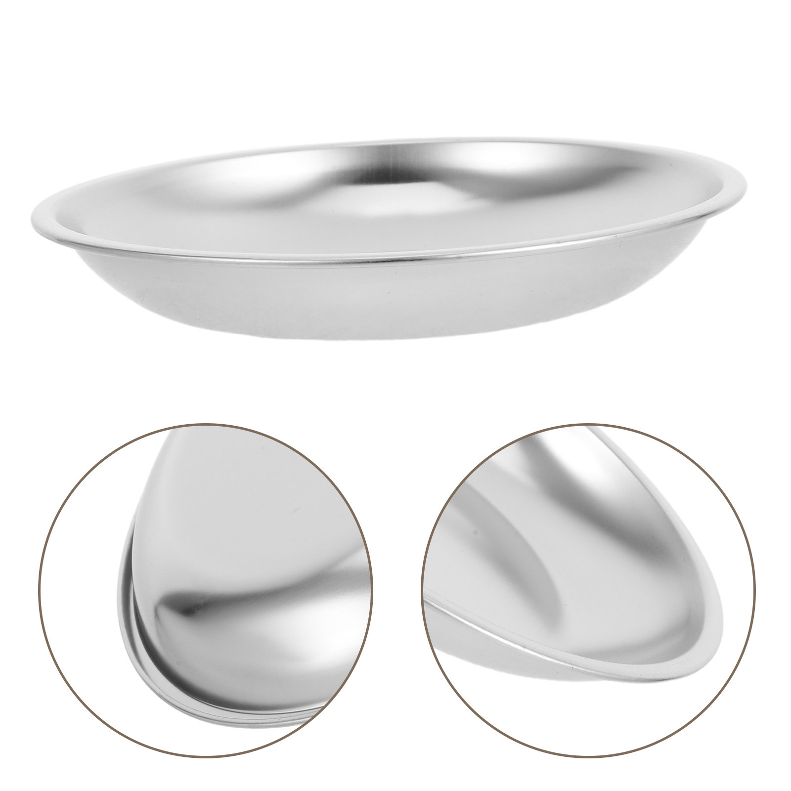 Drip Tray Saucer - Plato de acero inoxidable para bolsitas