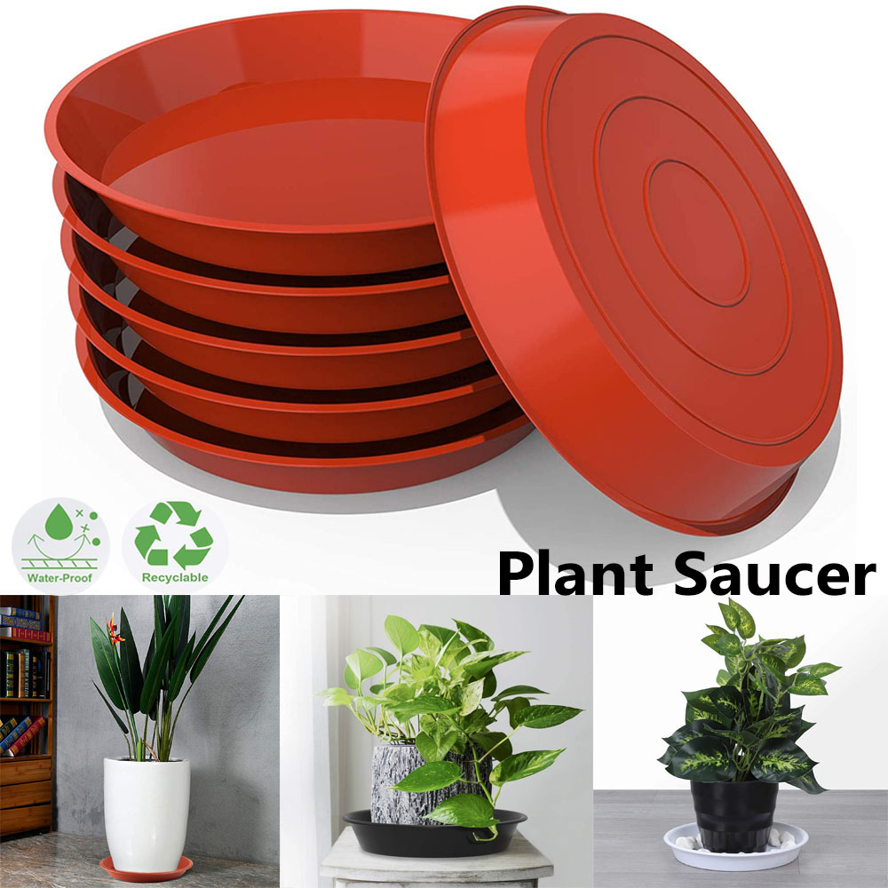 Drip Tray Saucer - Juego de 3 Bandejas Redondas para