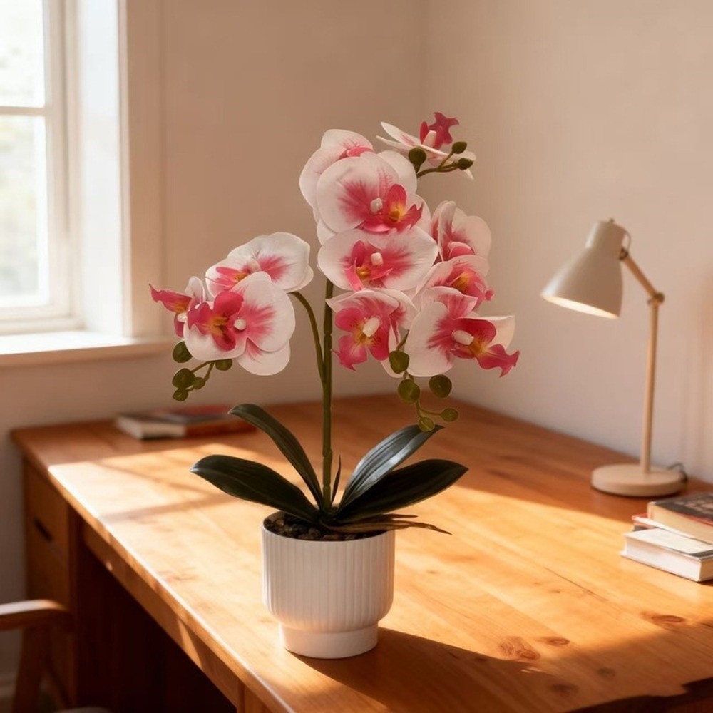 Orquídea Mariposa Artificial M - Bonsai Garden Zen reseña y precio