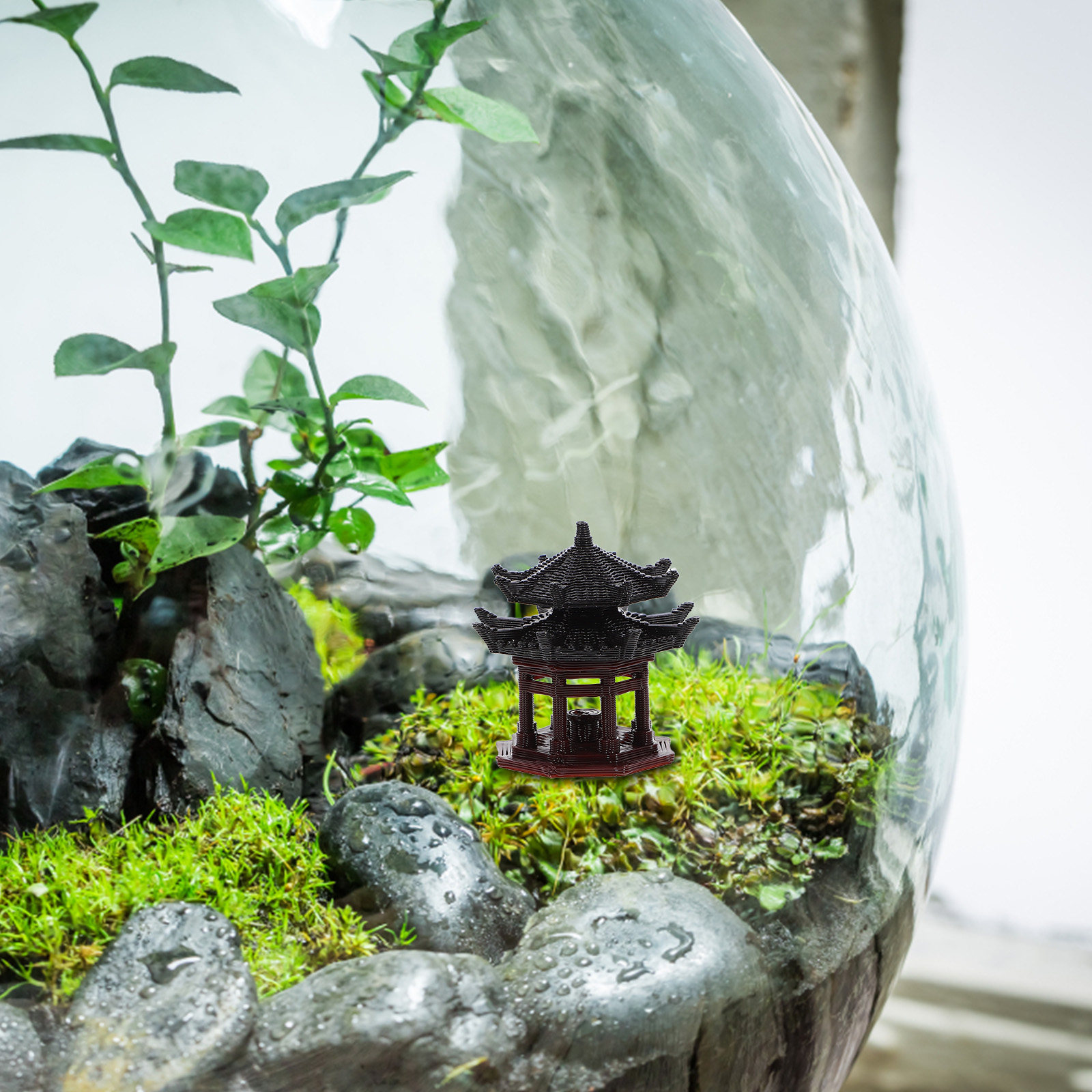 Mini Estatua de Pabellón Estil - Bonsai Garden Zen reseña y precio
