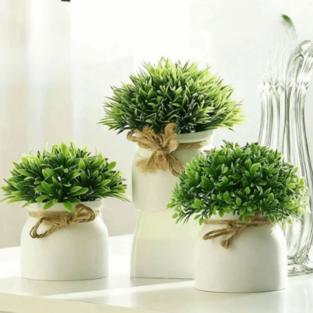Con maceta de plantas artifici - Bonsai Garden Zen reseña y precio