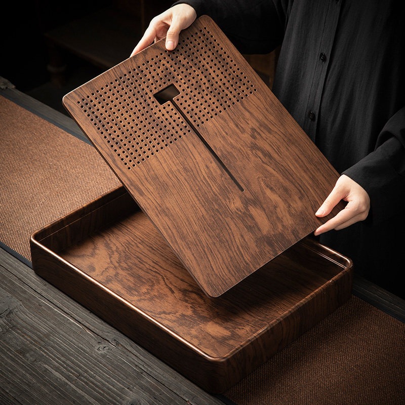 Bandeja Rectangular de Bambú p - Drip Tray Saucer reseña y precio