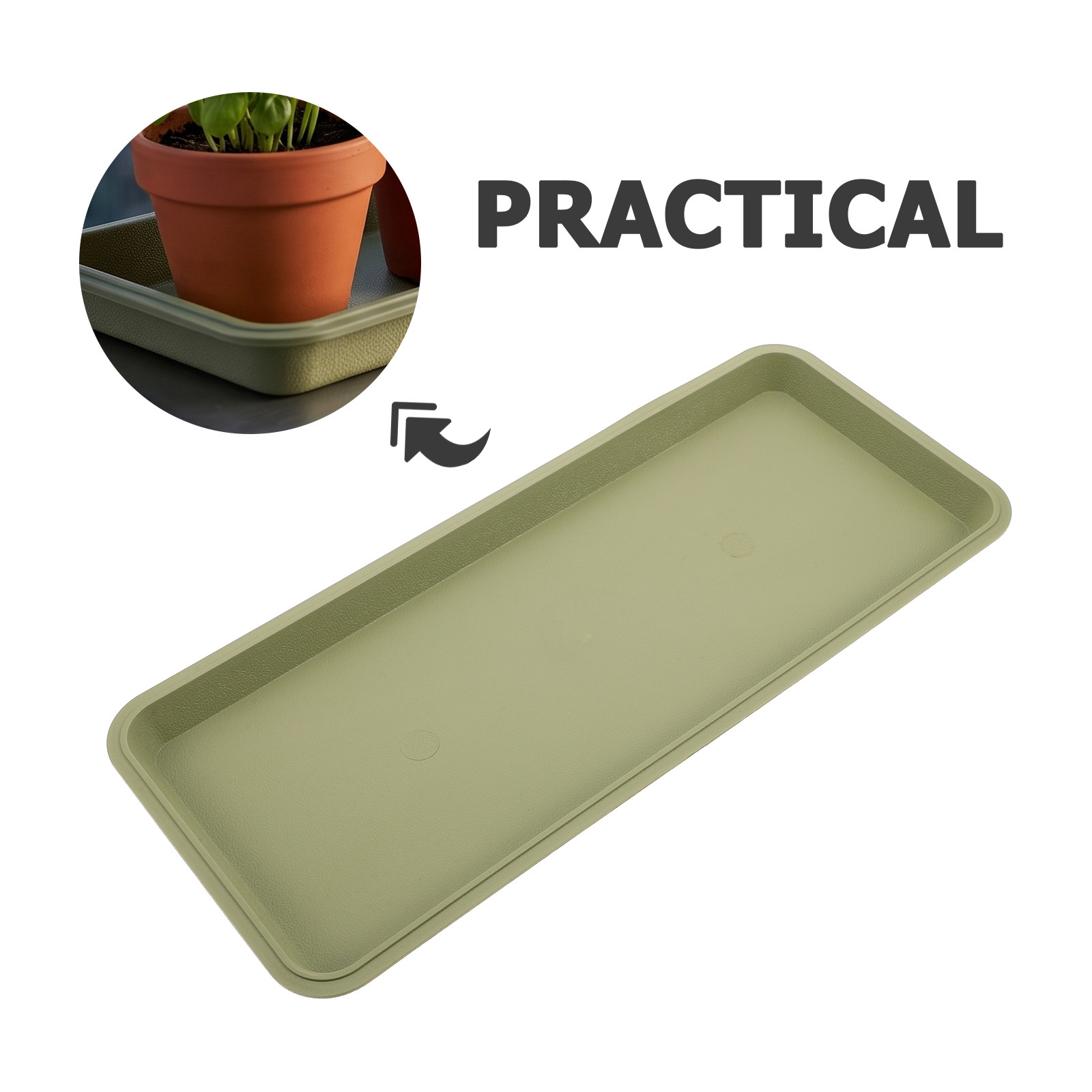 Bandejas Rectangulares para Ma - Drip Tray Saucer reseña y precio