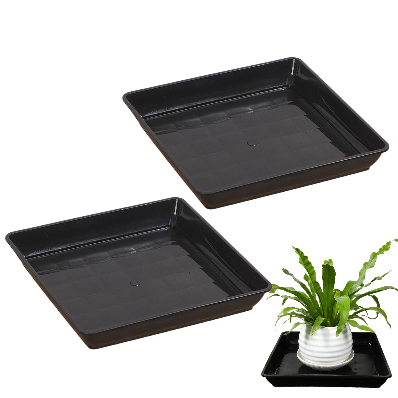 Bandejas para macetas, 2 unida - Drip Tray Saucer reseña y precio