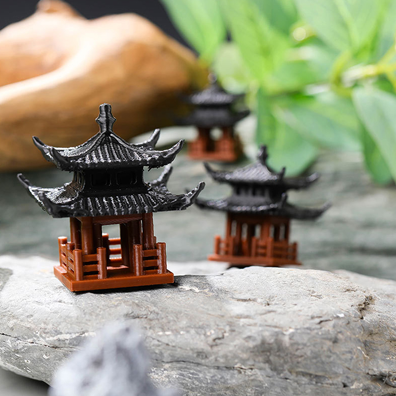 Mini estatua de Pagoda, decora - Bonsai Garden Zen reseña y precio