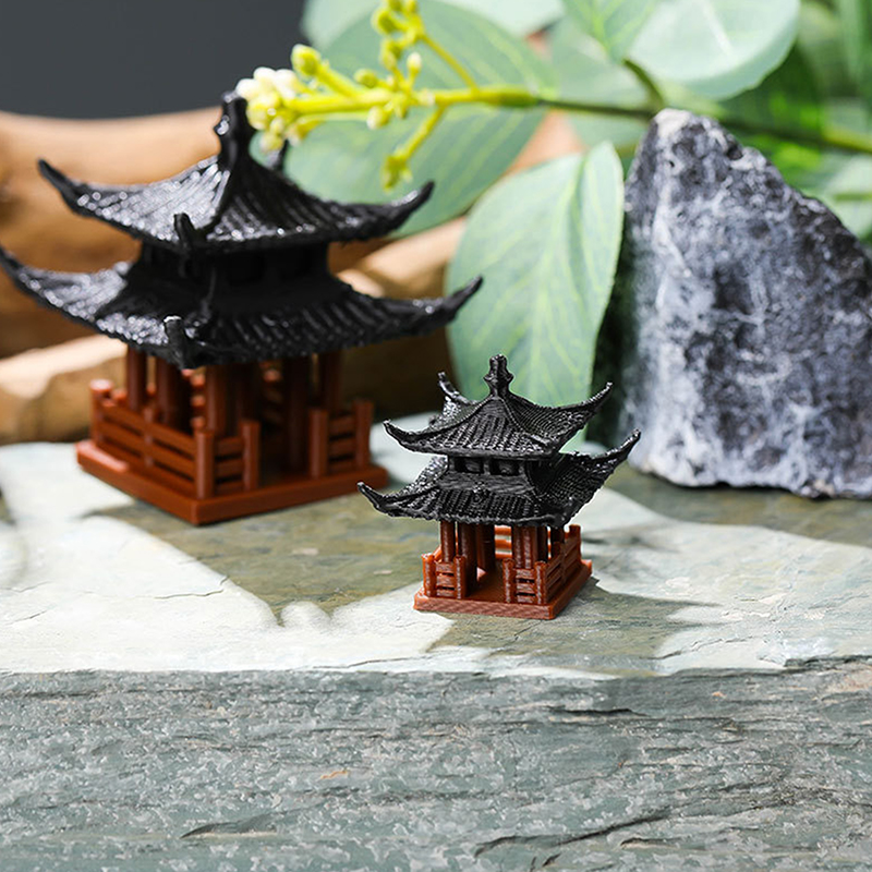 Mini estatua de Pagoda, decora - Bonsai Garden Zen reseña y precio