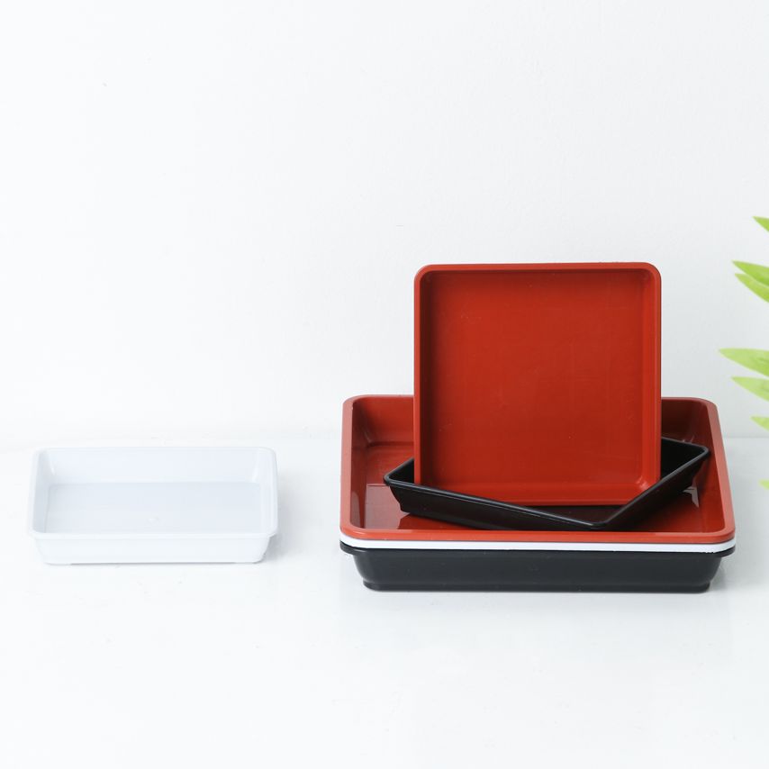 Platillos de plástico de forma - Drip Tray Saucer reseña y precio
