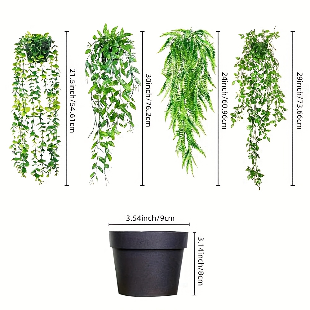 Planta Artificial Colgante, Co - Bonsai Garden Zen reseña y precio